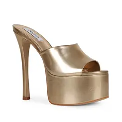Sandalia Plataforma Debbie Ouro