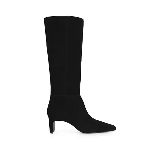 Bota Celina Couro Preto