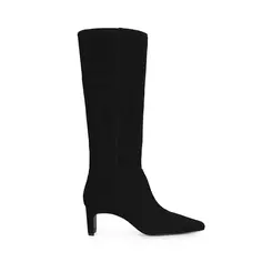 Bota Celina Couro Preto