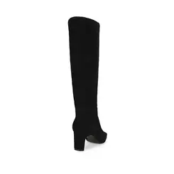 Bota Celina Couro Preto