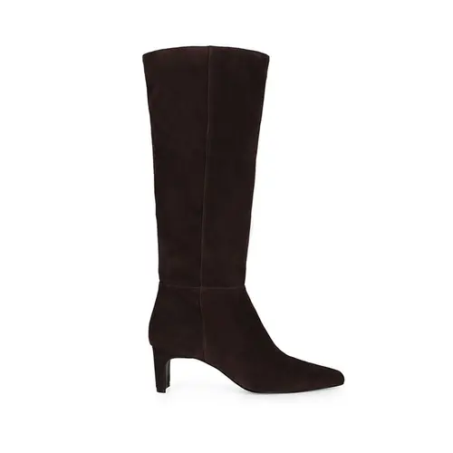 Bota Celina Couro Marrom