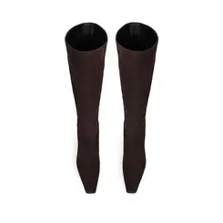 Bota Celina Couro Marrom
