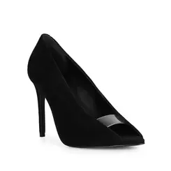 Scarpin Raven Couro Preto