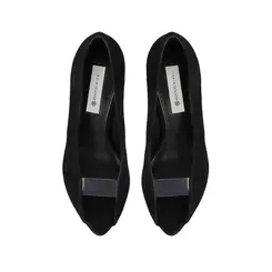 Scarpin Raven Couro Preto