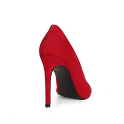Scarpin Raven Couro Vermelho