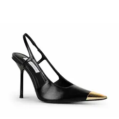 Scarpin Nancy Couro Preto