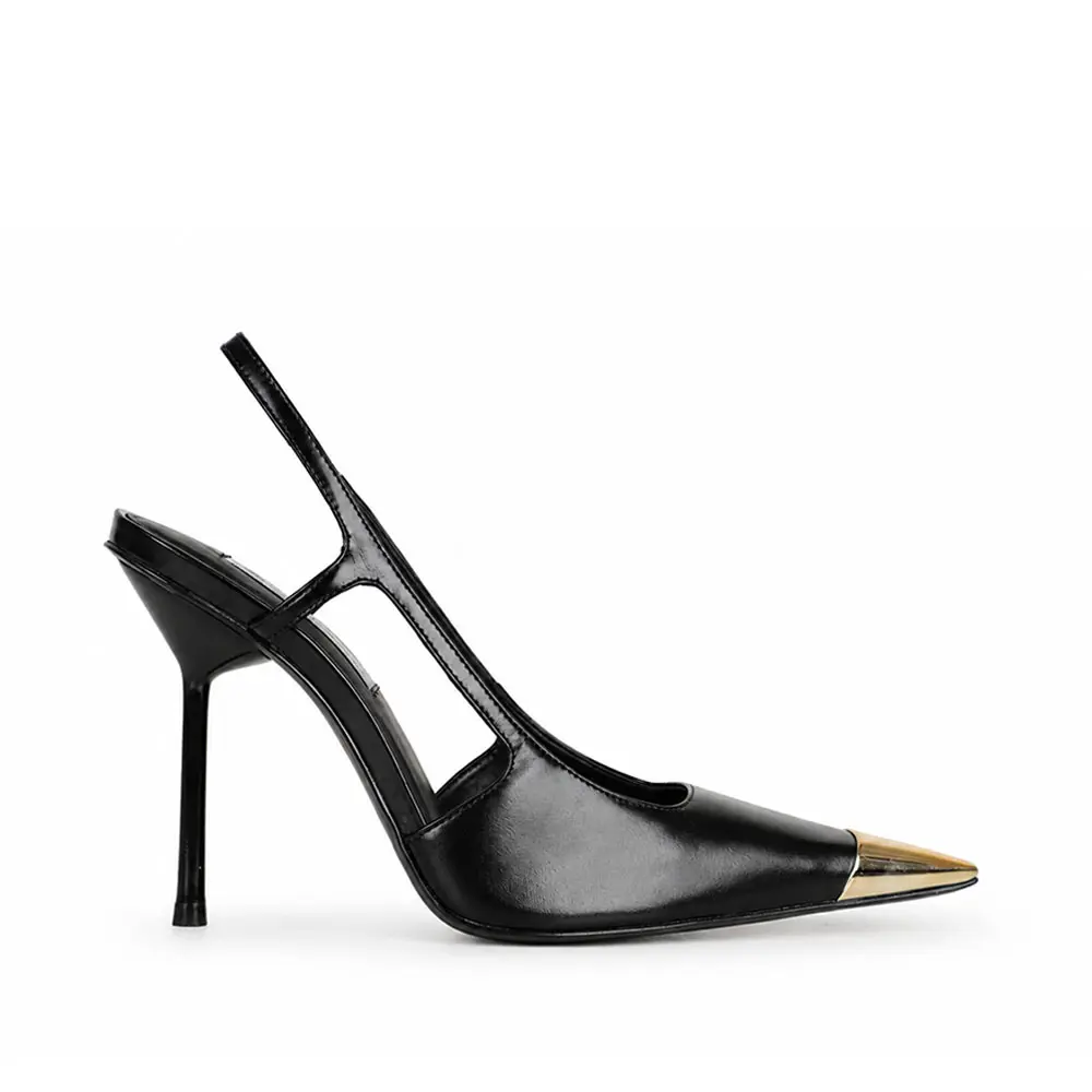 Scarpin Nancy Couro Preto