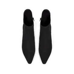 Bota Marcela Couro Preto