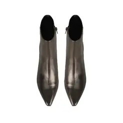 Bota Marcela Couro Pewter