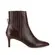 Bota Camille Couro Snake Marrom