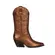 Bota West Couro Metalizado Bronze