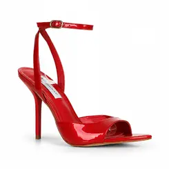 Sandalia Verona Perolizado Vermelho