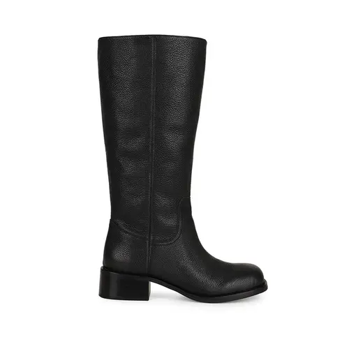 Bota Sarah Couro Preto