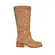 Bota Sarah Couro Pelo Estampado