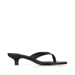 Mule Tayla Couro Preto