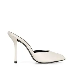 Mule Alure Couro Off White