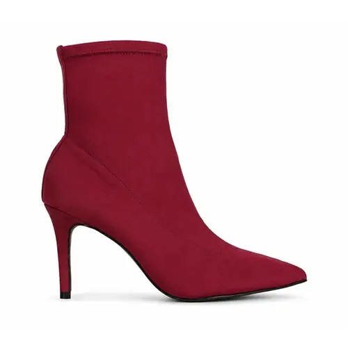 Bota Sasha Lycra Bordo