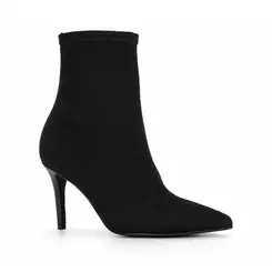 Bota Sasha Lycra Preto