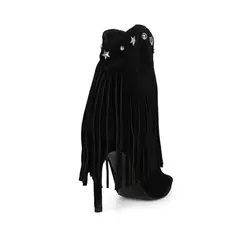 Bota Loretta Couro Preto