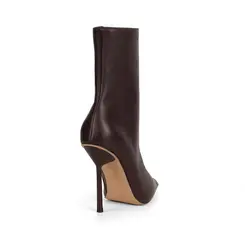 Bota Selene Couro Marrom