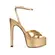 Sandalia Plataforma Dolce Ouro