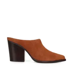 Mule Fasano Couro Conhaque