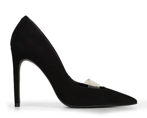Scarpin Rosalie Couro Preto