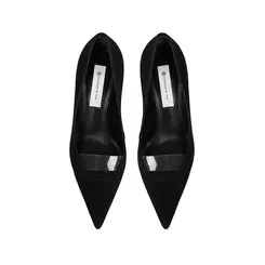 Scarpin Rosalie Couro Preto