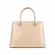 Bolsa de Couro Estampa Avestruz The Aurora Bag Creme
