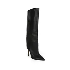 Bota Veronica Couro Preto