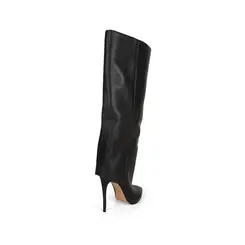 Bota Veronica Couro Preto