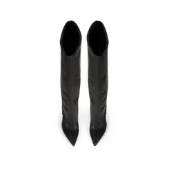 Bota Veronica Couro Preto