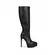 Bota Natasha Couro Preto