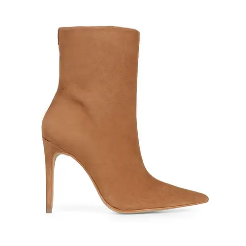 Bota Ivy Couro Amendoa