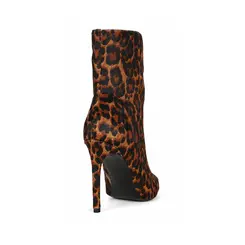 Bota Ivy Couro Pelo Leopardo