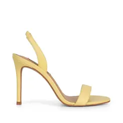 Sandalia Alisson Couro Amarelo