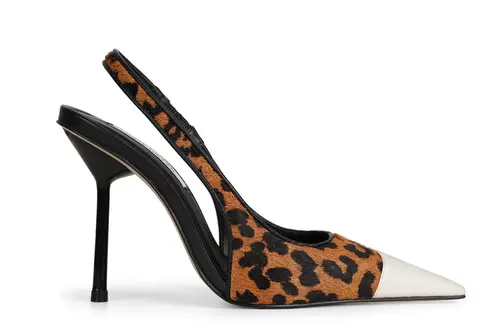 Scarpin Cindy Couro Leopardo