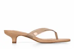 Mule Tayla Vinil Bege