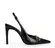 Scarpin Elaine Couro Preto