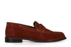 Mocassim Martina Couro Conhaque