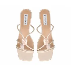Sandália Fany Couro Off White