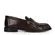Mocassim Martina Couro Snake Marrom