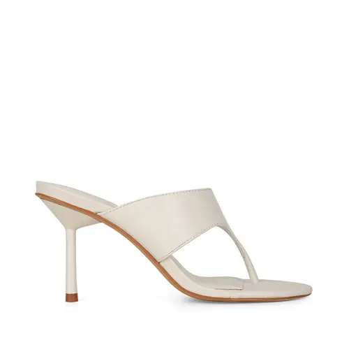 Sandália Tammy Couro Off White