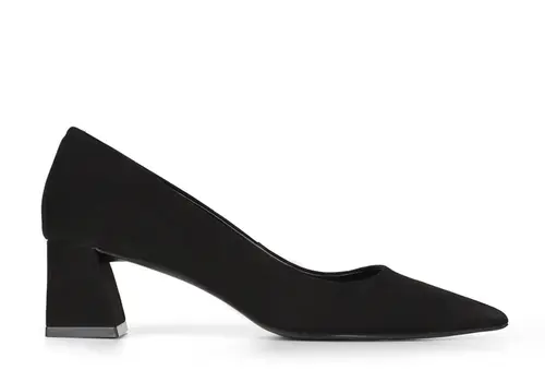 Scarpin Vesper Couro Preto