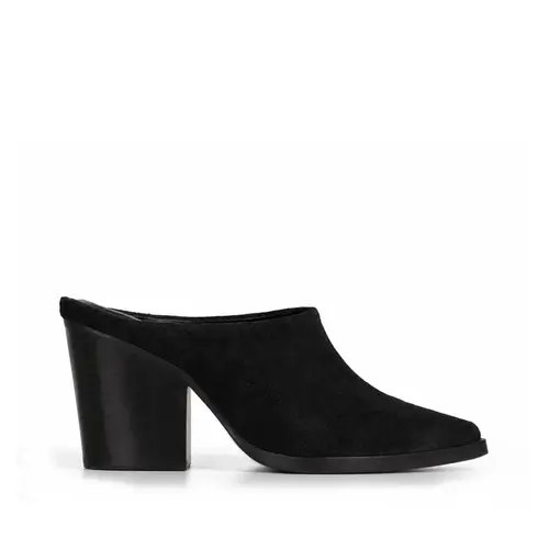 Mule Fasano Couro Preto
