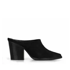 Mule Fasano Couro Preto