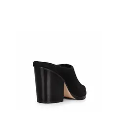 Mule Fasano Couro Preto