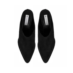 Mule Fasano Couro Preto