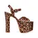 Sandalia Plataforma Zoe Leopardo
