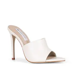 Mule Yasmin Couro Branco